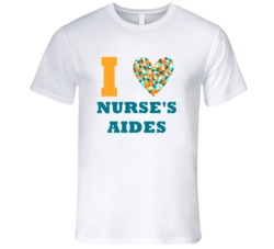 I Heart Nurse's Aides Popular Occupation T Shirt