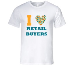 I Heart Retail Buyers Popular Occupation T Shirt