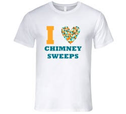 I Heart Chimney Sweeps Popular Occupation T Shirt
