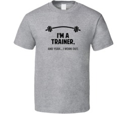 Trainer Funny Workout Personalized T Shirt