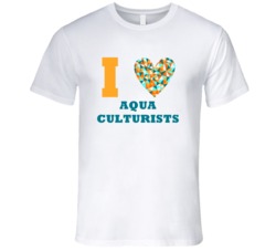 I Heart Aqua culturists Popular Occupation T Shirt