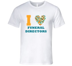 I Heart Funeral Directors Popular Occupation T Shirt