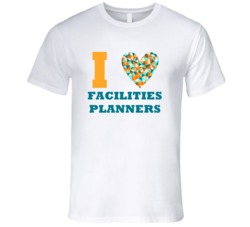 I Heart Facilities Planners Popular Occupation T Shirt
