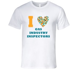 I Heart Gas Industry Inspectors Popular Occupation T Shirt