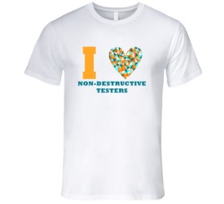 I Heart Non-Destructive Testers Popular Occupation T Shirt