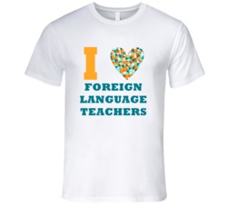 I Heart Foreign Language Teachers Popular Occupation T Shirt