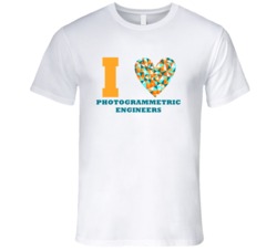 I Heart Photogrammetric Engineers Popular Occupation T Shirt