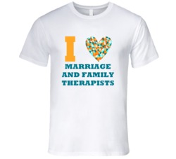 I Heart Marriage And Family Therapists Popular Occupation T Shirt