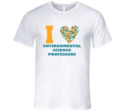 I Heart Environmental Science Professors Popular Occupation T Shirt
