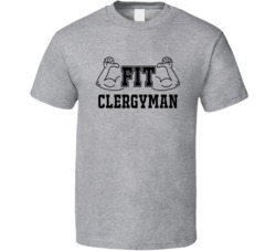Fit Clergyman Funny Essential Workout T Shirt