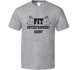 Fit Entertainment Agent Funny Essential Workout T Shirt