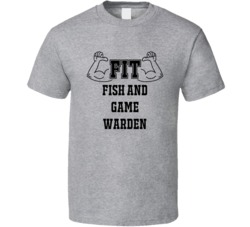 Fit Fish And Game Warden Funny Essential Workout T Shirt