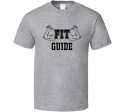Fit Guide Funny Essential Workout T Shirt