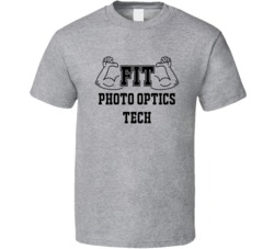 Fit Photo Optics Tech Funny Essential Workout T Shirt