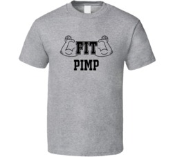 Fit Pimp Funny Essential Workout T Shirt