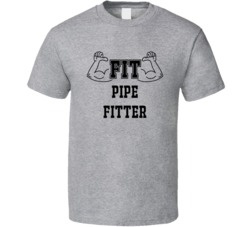 Fit Pipe Fitter Funny Essential Workout T Shirt