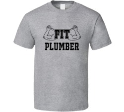 Fit Plumber Funny Essential Workout T Shirt