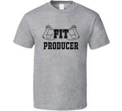 Fit Producer Funny Essential Workout T Shirt