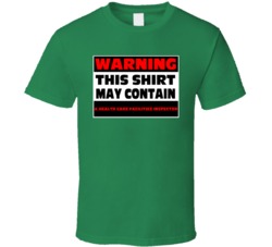 Warning Contains A Health Care Facilities Inspector T Shirt