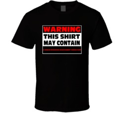 Warning Contains A Human Resources Management Consultant T Shirt
