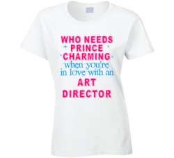 In Love With An Art Directors Cute Occupation T Shirt
