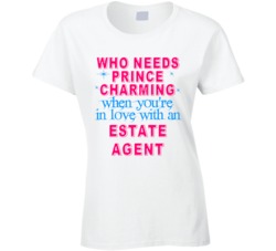 In Love With An Estate Agents Cute Occupation T Shirt