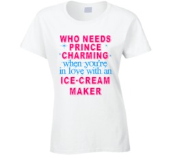 In Love With An Ice-Cream Makers Cute Occupation T Shirt