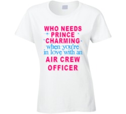 In Love With An Air Crew Officers Cute Occupation T Shirt