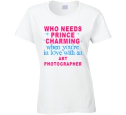 In Love With An Art Photographers Cute Occupation T Shirt