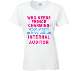 In Love With An Internal Auditors Cute Occupation T Shirt