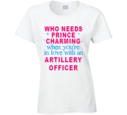 In Love With An Artillery Officers Cute Occupation T Shirt