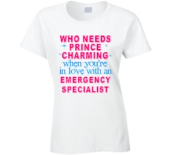 In Love With An Emergency Specialists Cute Occupation T Shirt