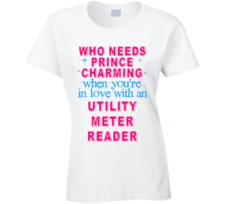 In Love With An Utility Meter Readers Cute Occupation T Shirt