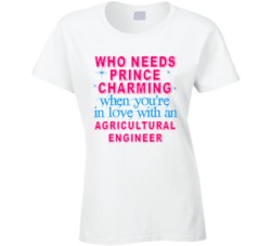 In Love With An Agricultural Engineers Cute Occupation T Shirt