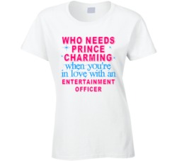 In Love With An Entertainment Officers Cute Occupation T Shirt