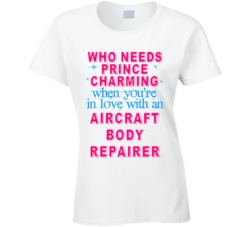 In Love With An Aircraft Body Repairers Cute Occupation T Shirt