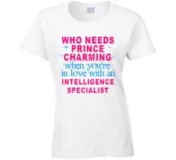 In Love With An Intelligence Specialists Cute Occupation T Shirt