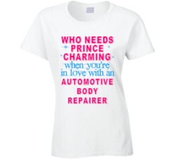 In Love With An Automotive Body Repairers Cute Occupation T Shirt