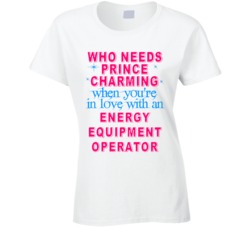 In Love With An Energy Equipment Operators Cute Occupation T Shirt