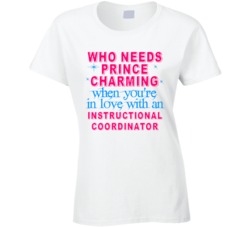 In Love With An Instructional Coordinators Cute Occupation T Shirt