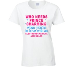 In Love With An Electromechanical Assemblers Cute Occupation T Shirt