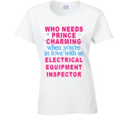 In Love With An Electrical Equipment Inspectors Cute Occupation T Shir