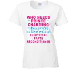 In Love With An Electrical Parts Reconditioners Cute Occupation T Shir