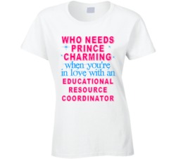 In Love With An Educational Resource Coordinators Cute Occupation T Sh