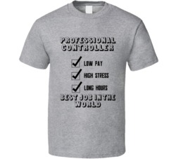 Controller Best Job In The World Occupation T Shirt
