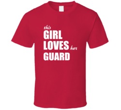 This Girl Loves Her Guard T Shirt