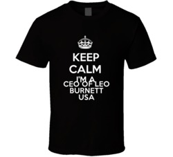 Ceo Of Leo Burnett Usa To Save Time Occupation Tshirt