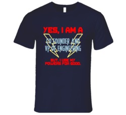 Yes I Am A Co founder And VP of Engineering Funny Powers T Shirt