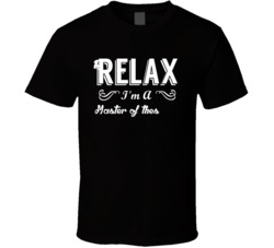 Master of the Rolls Relax Fun T Shirt