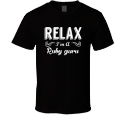 Ruby guru Relax Fun T Shirt